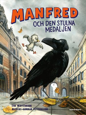 cover image of Manfred och den stulna medaljen